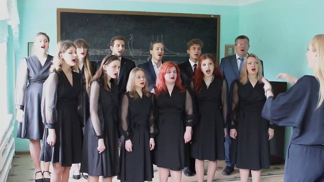 Вокальный ансамбль "Сузорье", романс на стихи С. Есенина "Берёза".