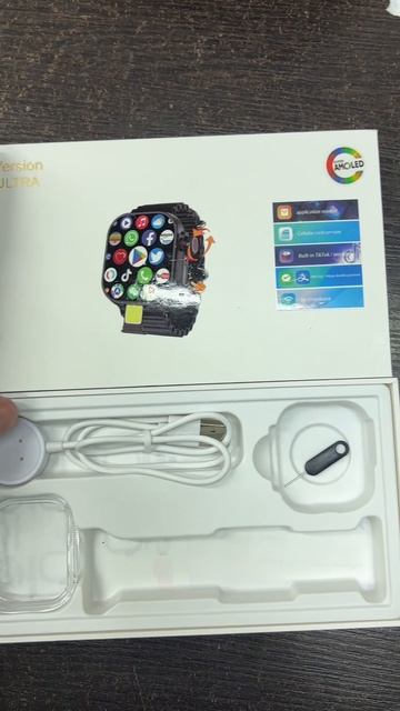 Android Watch Ultra CD200 Amoled камера 180°