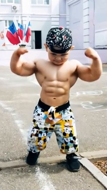 Маленький спортсмен