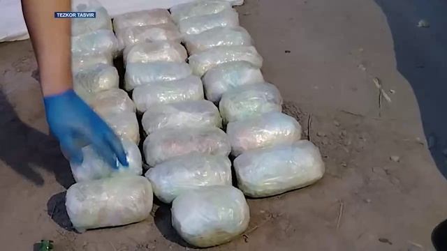 Tojikistondan olib kelingan qariyb 50 kg opiy giyohvandlik vositasi musodara qilindi