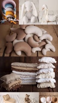 Игрушки для фотосессии с новорожденными #фотосессия #игрушки #фотосъёмка