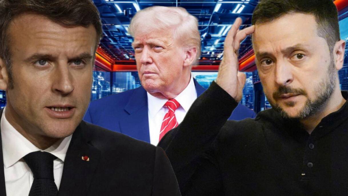 Новости, Зеленский Киев Украина, Трамп США, Путин Москва Россия , Макрон Франция