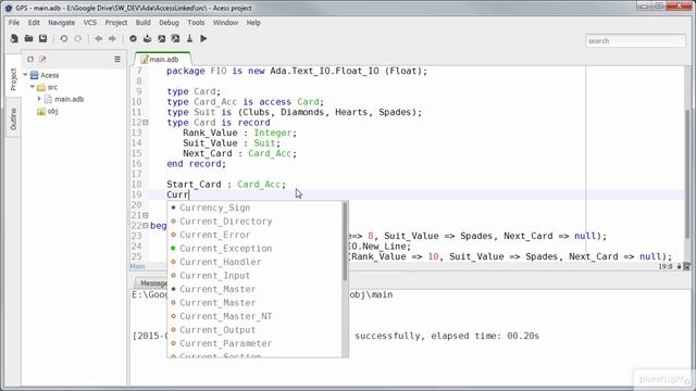 07_03-Demo Linked List with Access Types