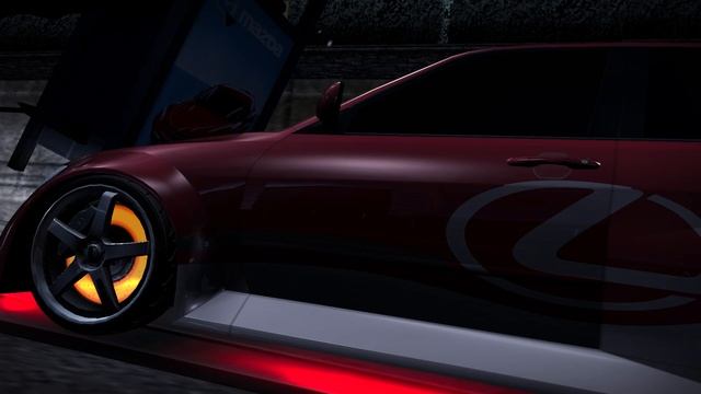 Уникальный Лексус VS. Кенджи Need For Speed Carbon Redux 2024