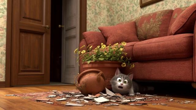 Котофей и муха