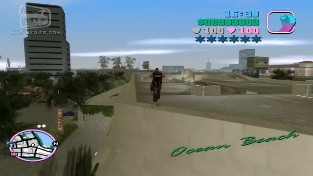 GTA Vice City - Walkthrough - Unique Stunt Jumps #29 - Ocean Beach