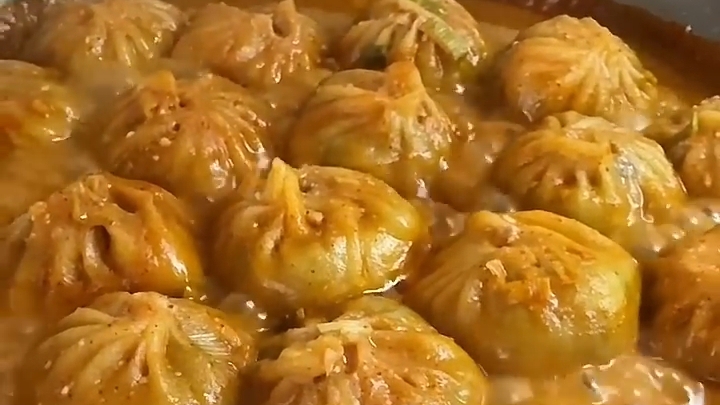 ХИНКАЛИ с наивкуснейшим Соусом...🥟🍽😋    Рецепт в описании ✍️