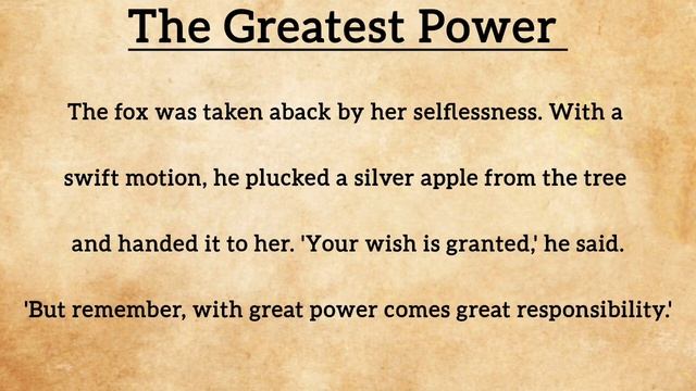 The Greatest Power English Short Story   Learn English Through Story Level 1 🔥   English Learning