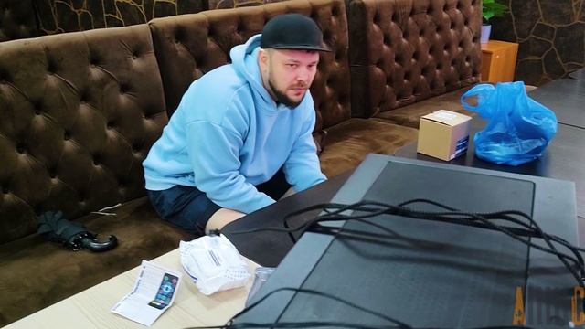 Клиент был приятно удивлен таким обслуживанием своего ПК
