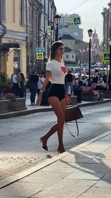 qq6ZBPXIKeM - Trending High Waist Summer Short Street Style Outfit idea #fashion  #style #outfit #sh