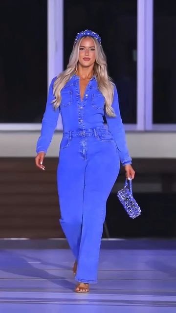 lGl5PcaxW2c - Stunning tight denim suit summer outfit street fashion style #fashion #style #outfit #