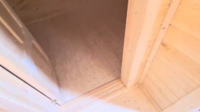 Баня из бруса 6х6 по проекту Б-81