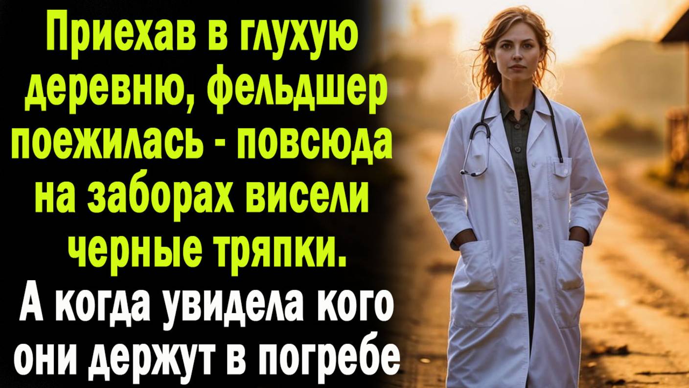 Приехав в деревню, фельдшер увидела на заборах черные тряпки. А когда поняла, кого они держат в погр