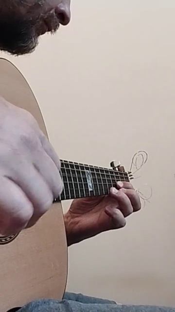 Фрагмент пьесы для гитары - Guitar piece fragment