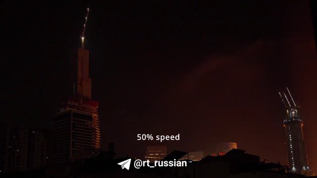 📹🚀Видео мощной ударной волны от одного из последних прилётов иранской ракеты в Тель-Авиве…
