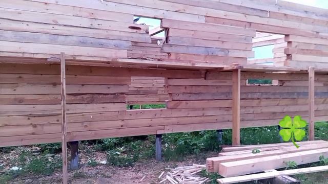 д.Афончиково Строительство 🧱 дома 🏘️