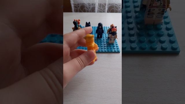 Обзор на мои фигурки LEGO Ниндзяго