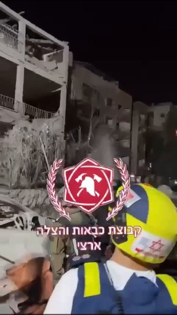 🇮🇷💥🇮🇱Кадры разрушений после иранской атаки по Тель-Авиву !!!