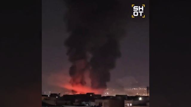 🇮🇱💥🇮🇷Израиль ударил по Тегерану: Взрывы и пожар в иранском аэропорту Мехрабада !!!