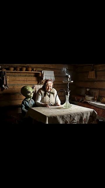Инопланетян накур бабку