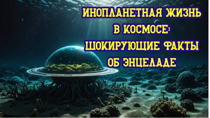 Тайны подледного океана Энцелада: есть ли жизнь на спутнике Сатурна? 🌌❄️