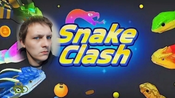 👁️ ОБЗОР ИГРЫ : SNAKE CLASH 🐍