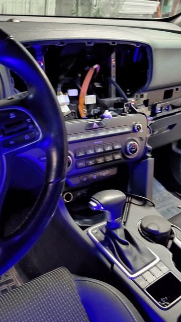 Установка магнитолы #Андроид #Parafar #PF576 серии THD в #KIA #Sportage