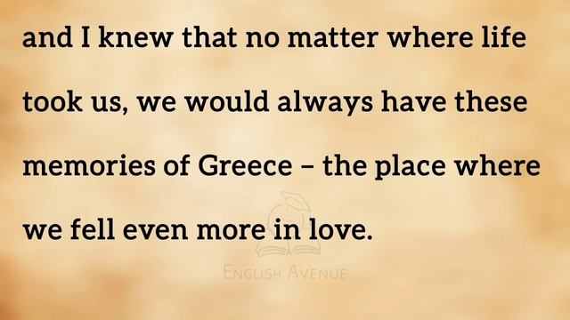 Learn English Through Story Level 1 🔥   A Trip To Greece   Graded Reader   Learn English Speaking