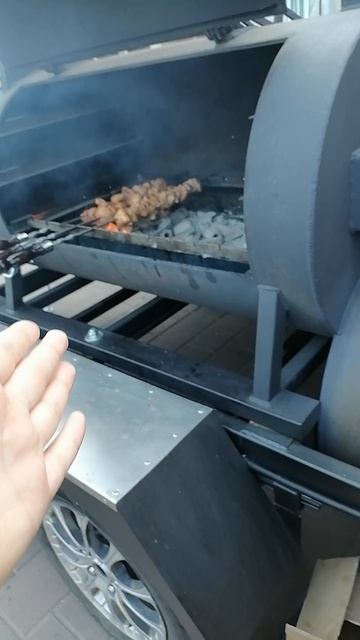 Поровос с шашлыком