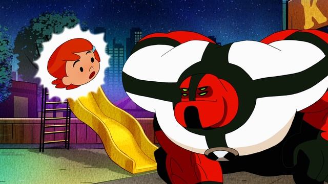 Бен 10: Перезагрузка 4 сезон 22 серия «Токийские забавы. Часть 2» (мультсериал, 2020)