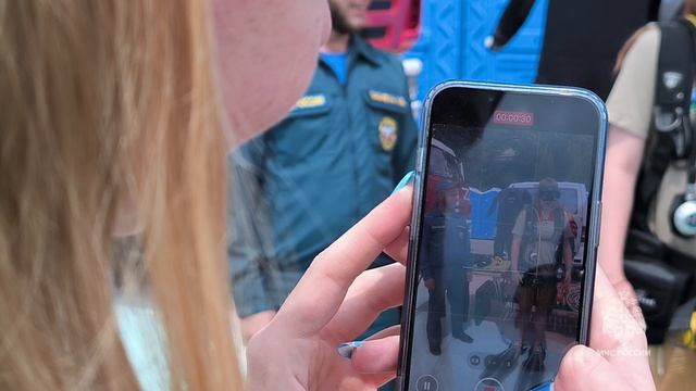 МЧС России празднует 100-леитие Артека