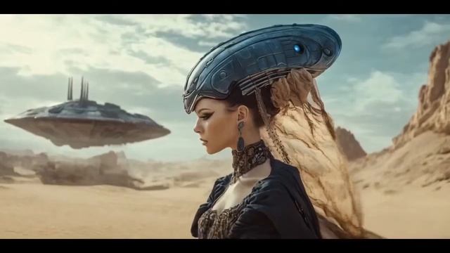 Фэнтези-Коллаж-Космос-Египет-Красивые девушки
