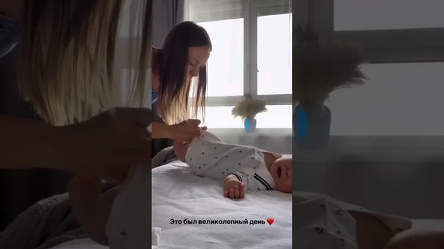Наташа наконец-то познакомилась с внуком ❤