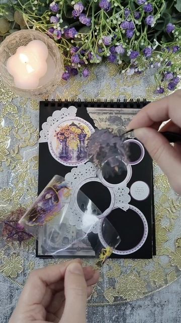 «Хранительница мира🔮🌙✨ #скрапбукиг #асмр #фэнтази