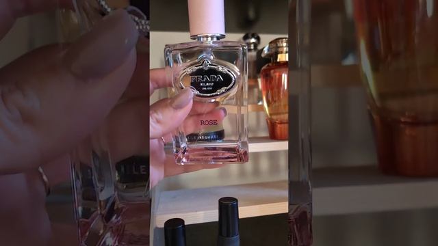 Самая чистая, прозрачная нежно-нежно розовая розочка #prada #infusion #парфюмерия