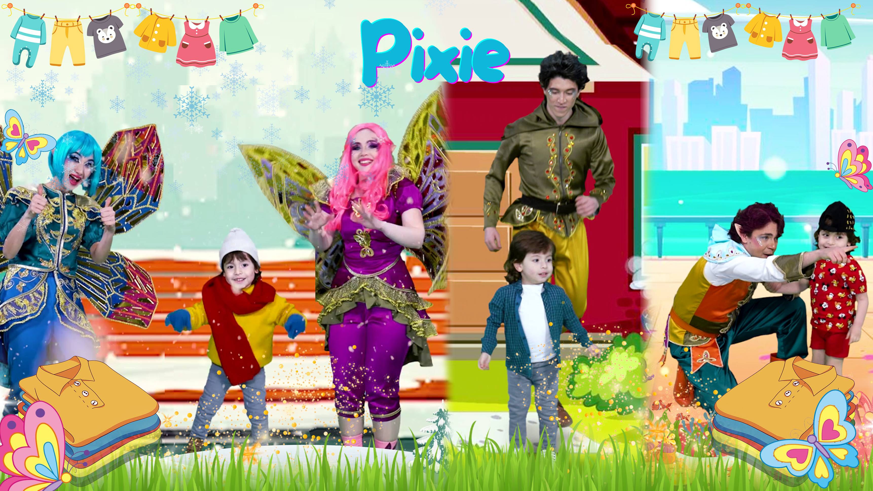 My Day😊 | Pixie Kids Song🎶(REMAKE)