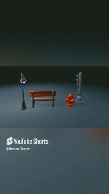 Стрим по 3D завершён, результат работы 😊 #shorts