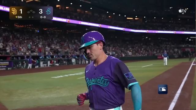 Looking good and playing good in the D-backs City Connects! Corbin Carroll's 20th home run of 2025!