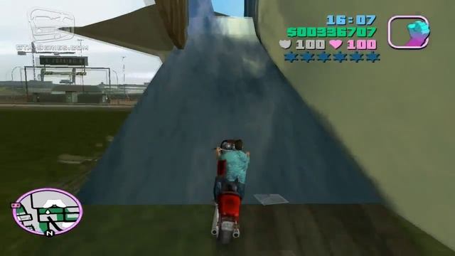 GTA Vice City - Walkthrough - Unique Stunt Jumps #10 - Escobar International
