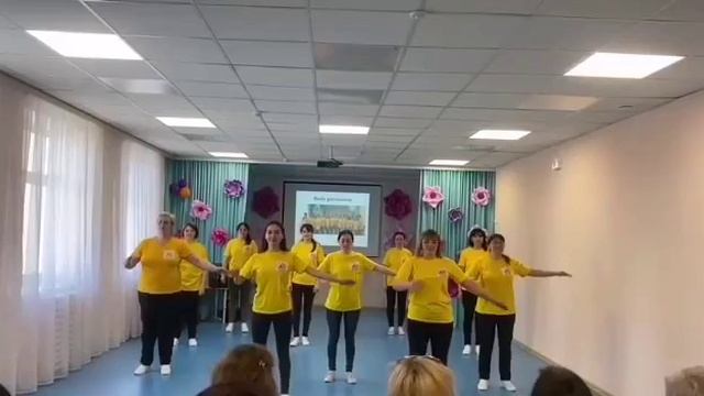 Номер из мастер-класса "Боди перкуссия в детском саду".