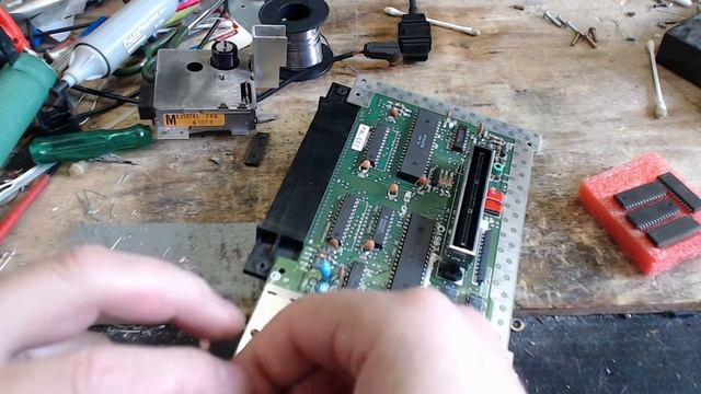 Ремонт консоли NES из самой Франции