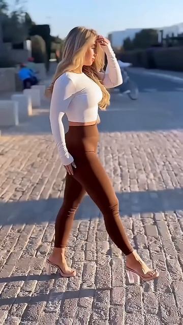 uxNsU0FA8t8 - My fancy tight pants street style summer outfit idea for the day #fashion  #style #out