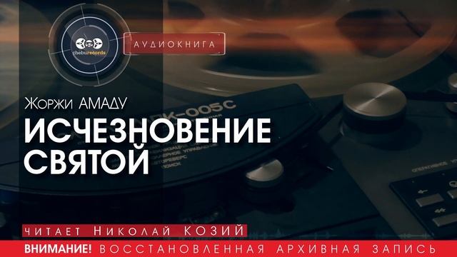 ИСЧЕЗНОВЕНИЕ СВЯТОЙ - Жоржи АМАДУ (читает Николай КОЗИЙ) | аудиокниги слушать