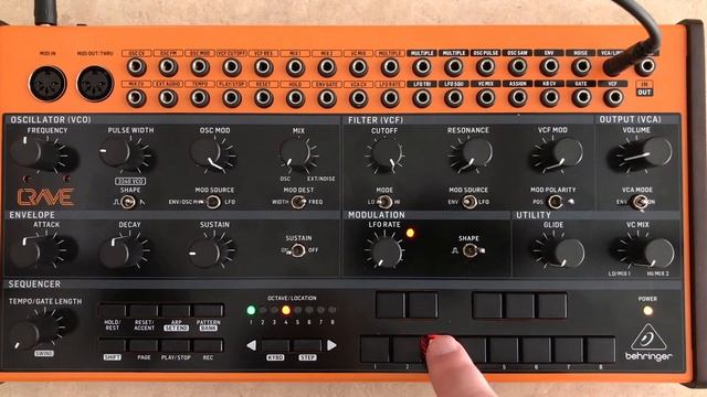 Behringer Crave Tutorial #5 - Envelope (mod)