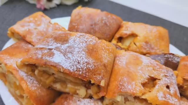 Рулеты с ТВОРОГОМ и ЯБЛОКОМ❗🔥 СРАЗУ 2 РЕЦЕПТА❗🔥