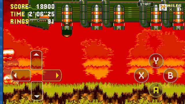 играю в Sonic 3 A. I. R часть 2