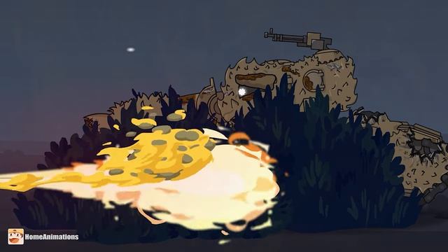 HomeAnimations – Мультики про танки  Выживет только ОДИН МОНСТР - Мультики про танки