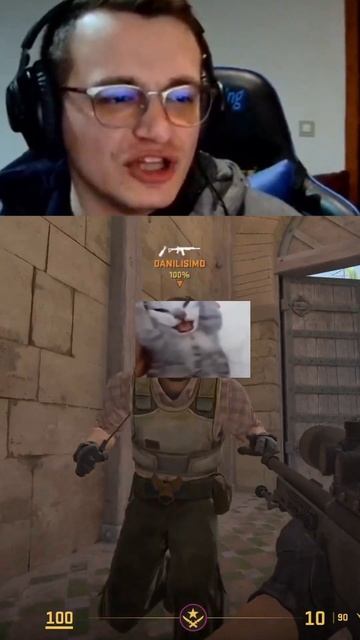 НОЖА ЕМУ БЫЛО МАЛО ПОЛУЧИЛ DISS #csgo #ксго