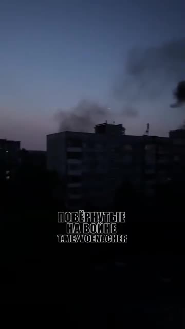 Запорожье. Прилет дрона «Герань-2» по цели.