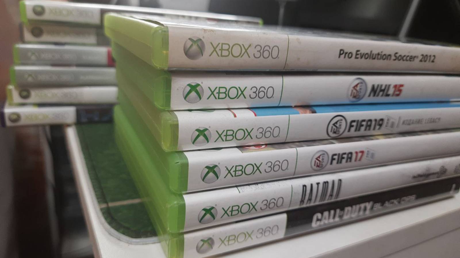 Моя небольшая скромная коллекция игр Х-box 360.